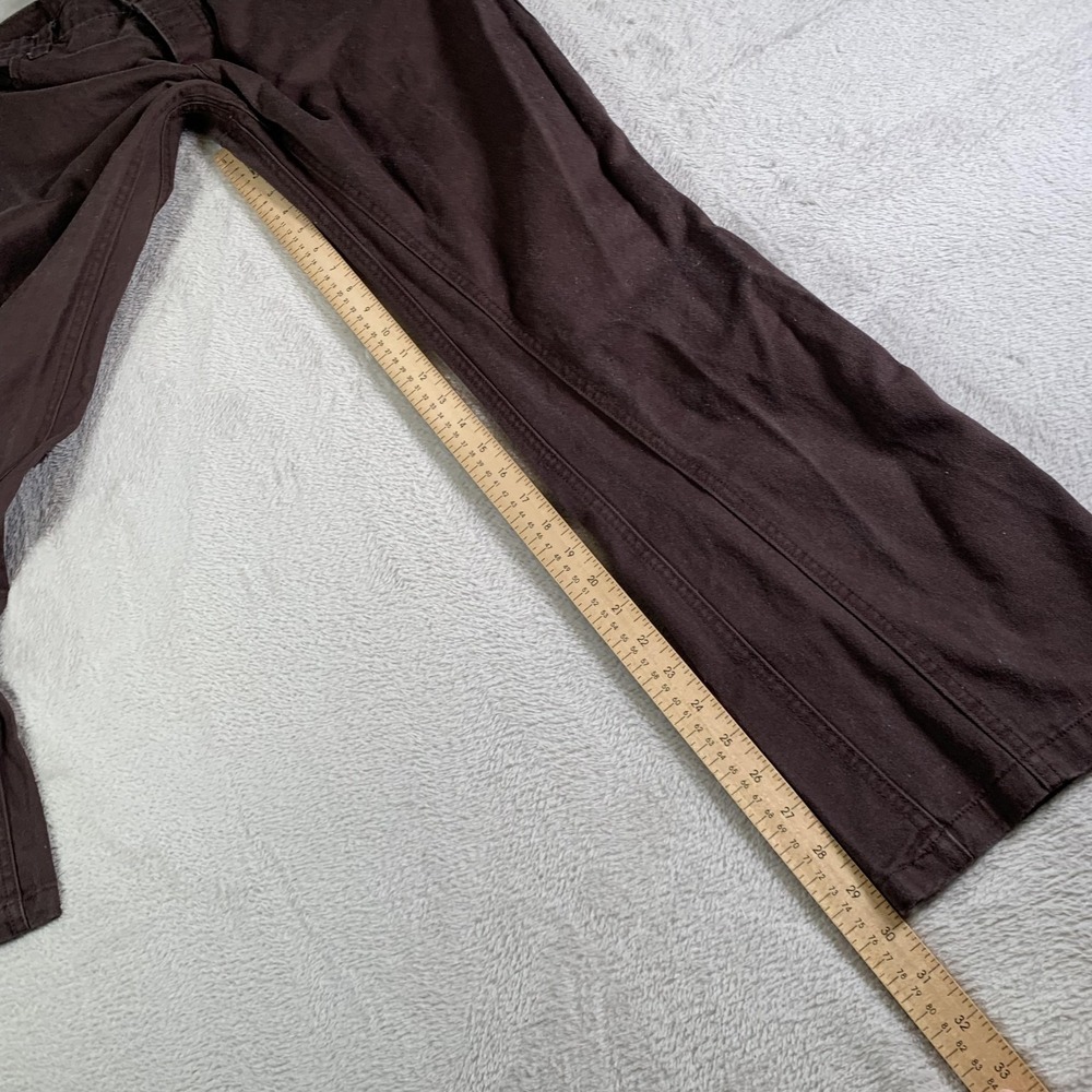 Mintcrew Jeans Mens 38x30 Brown Straight Leg 100% Cotton Button Fly Denim Pants - Picture 9 of 16